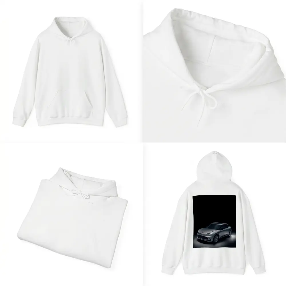 Genesis GV60 Silver SUV Dark Studio – Hoodies