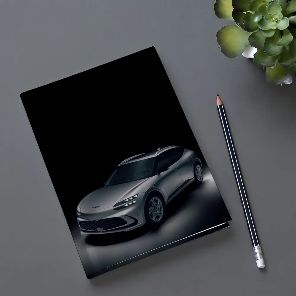 Genesis GV60 Silver SUV Dark Studio – Notebooks