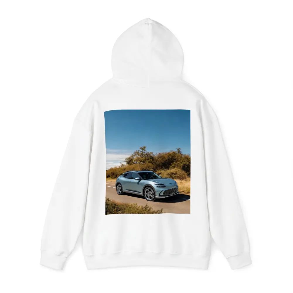 Genesis GV60 Silver SUV Desert Road – Hoodies