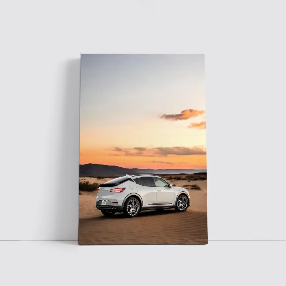 Genesis GV60 Silver Desert Sunset Dunes – Wall Art