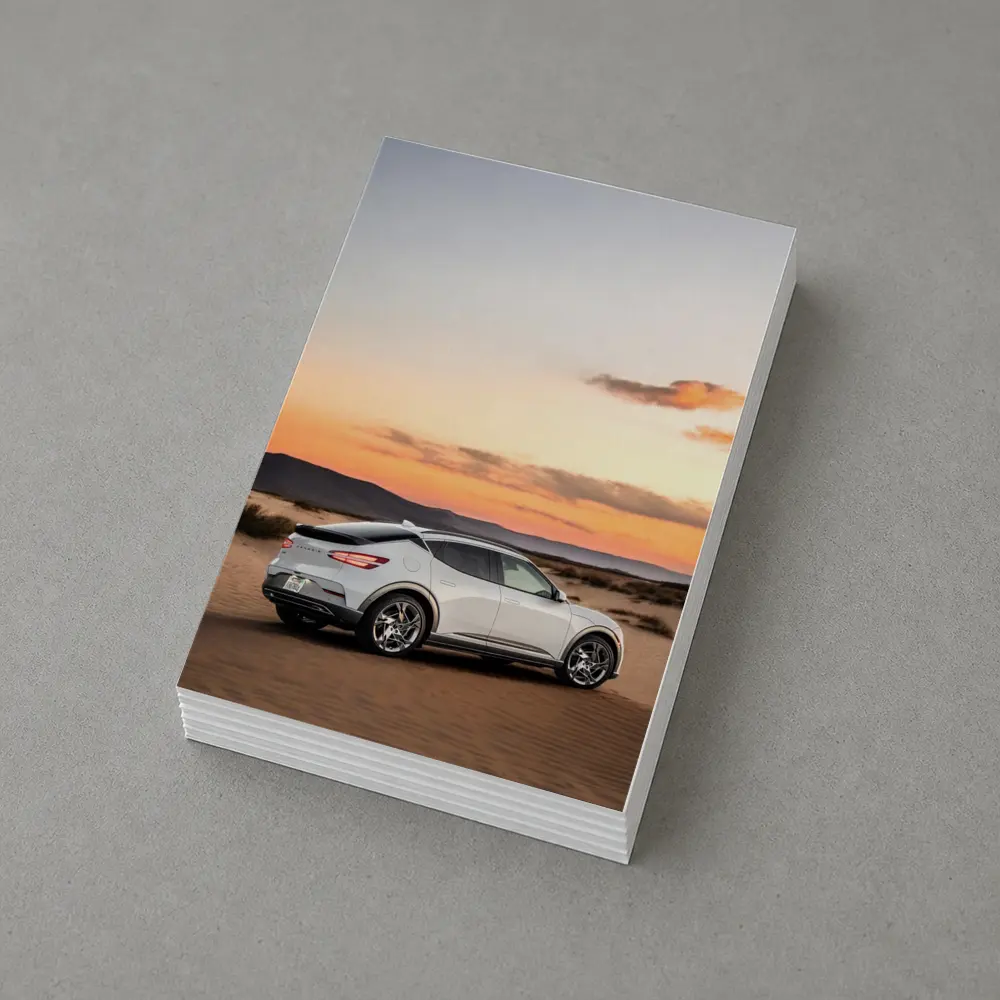 Genesis GV60 Silver Desert Sunset Dunes – Postcards