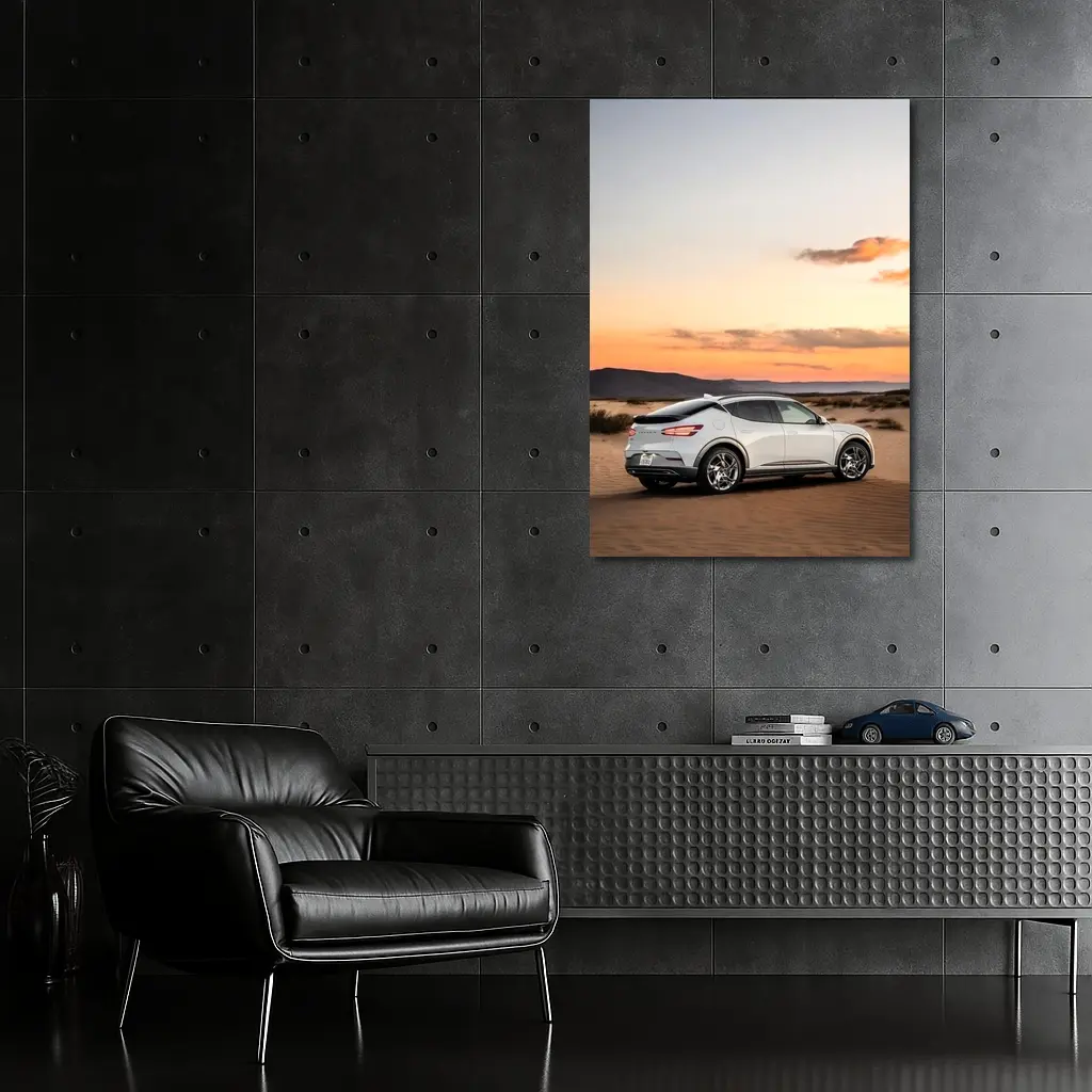 Genesis GV60 Silver Desert Sunset Dunes – Wall Art