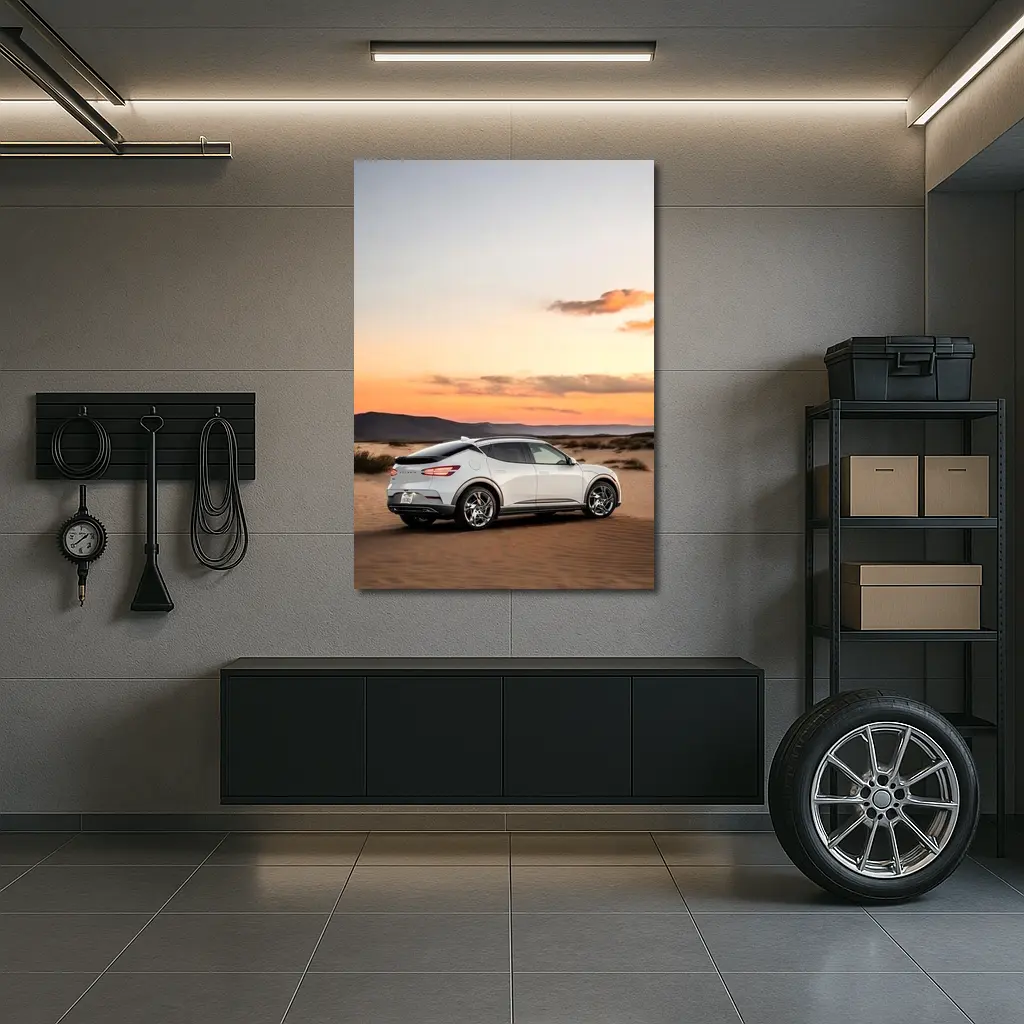 Genesis GV60 Silver Desert Sunset Dunes – Wall Art