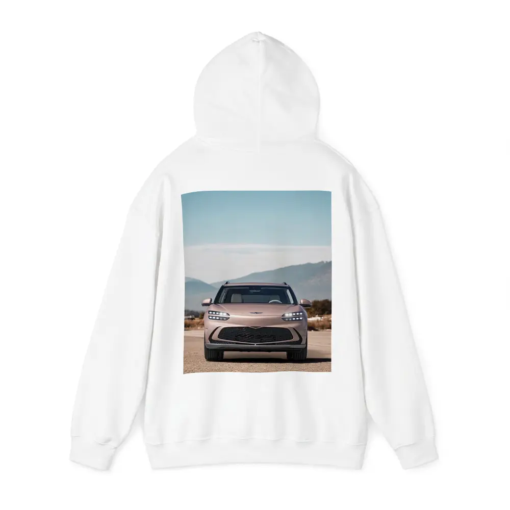 Genesis GV60 Parked Open Road Mountains – Hoodies