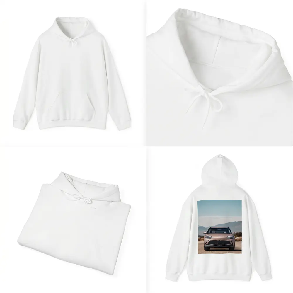 Genesis GV60 Parked Open Road Mountains – Hoodies