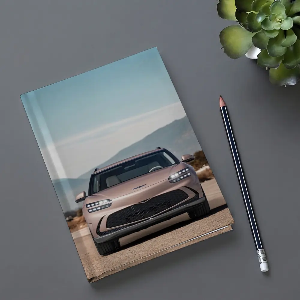 Genesis GV60 Parked Open Road Mountains – Notebooks