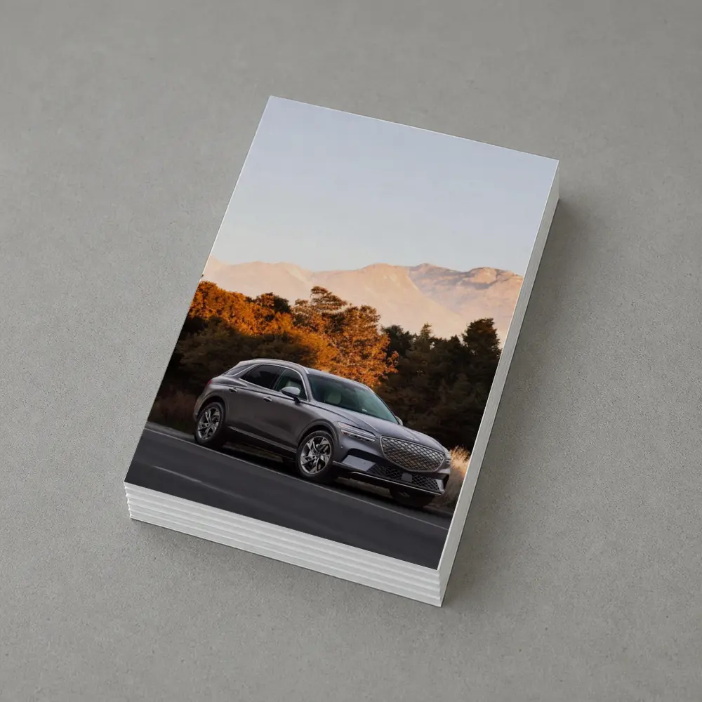 Genesis GV70 SUV Mountain Autumn Road – Postcards