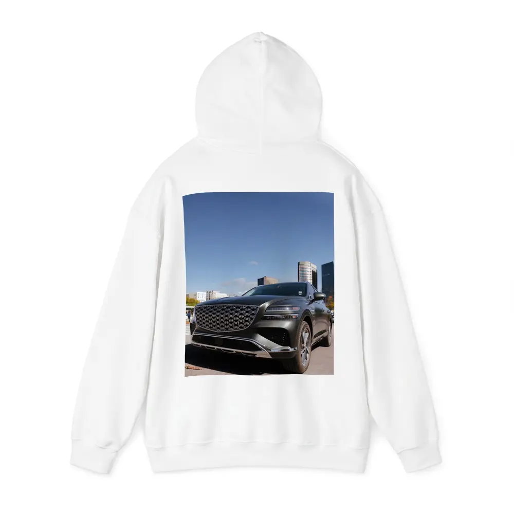 Genesis GV80 SUV Urban City Background – Hoodies