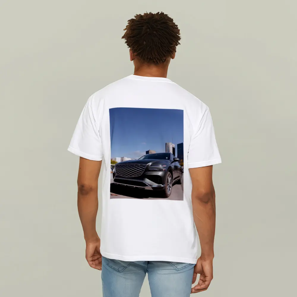 Genesis GV80 SUV Urban City Background – T-Shirts