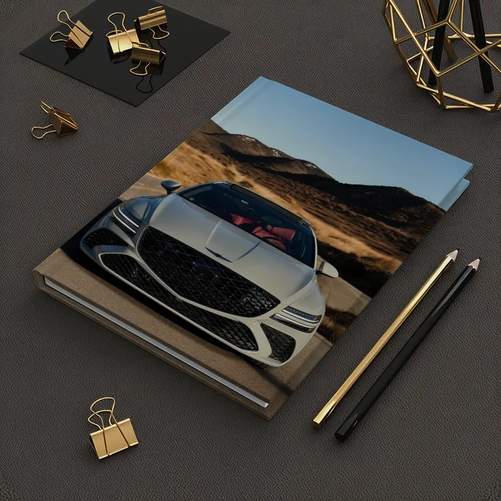 Genesis GV80 Front View Mountain Road – Notebooks