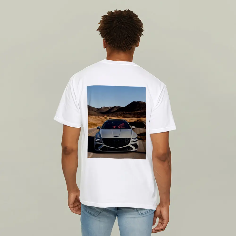Genesis GV80 Front View Mountain Road – T-Shirts