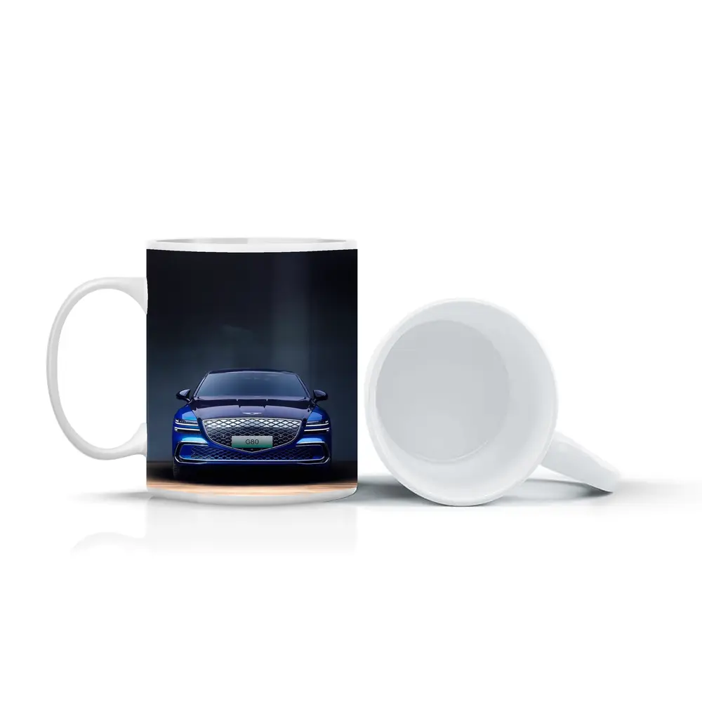 Genesis G80 Electric Blue Front View – Mugs
