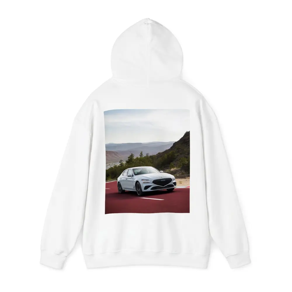 Genesis G70 Sport Sedan on Red Track – Hoodies