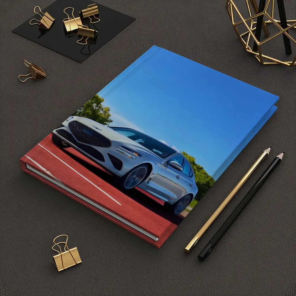 Genesis G70 White Sedan Blue Sky – Notebooks
