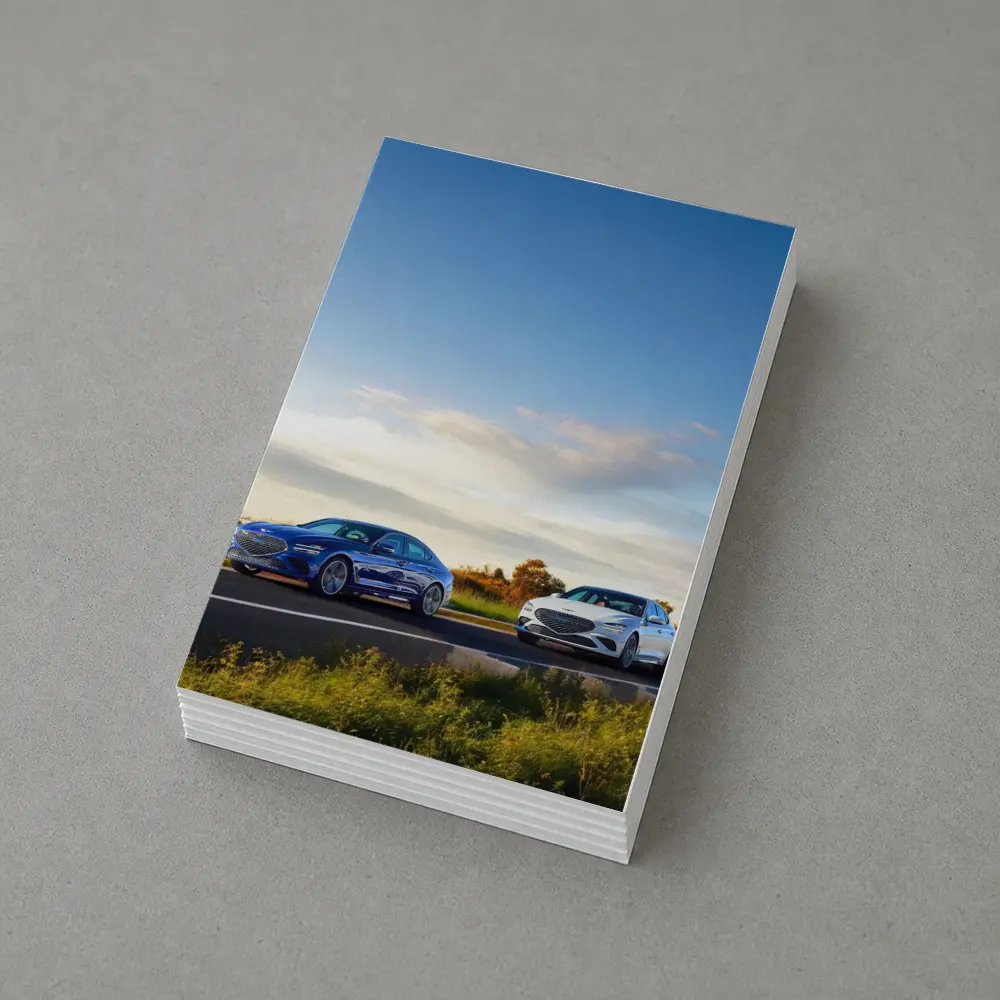 Genesis G70 Duo Open Road Blue Sky – Postcards