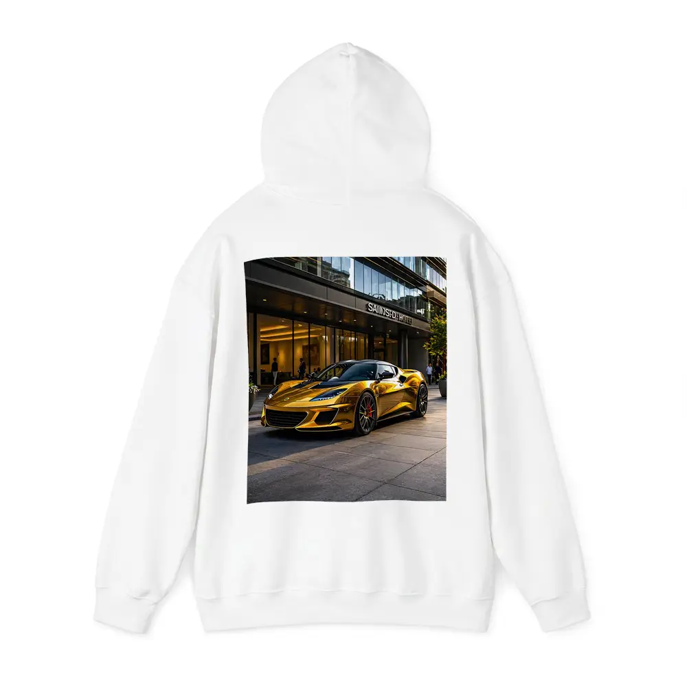 Lotus Evora Gold Chrome City Hotel Setting – Hoodies