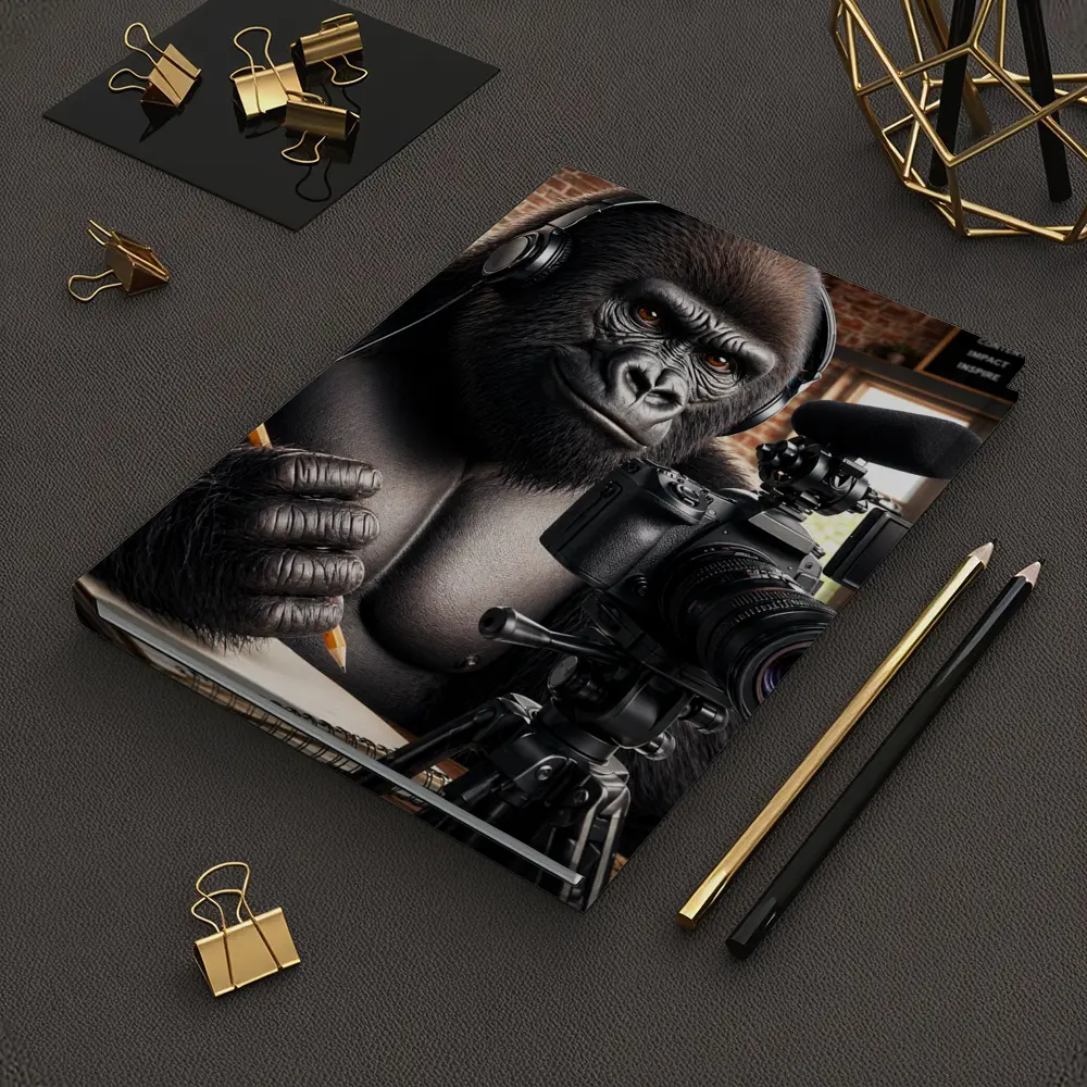 Gorilla Content Creator Studio Desk Setup – Notebooks