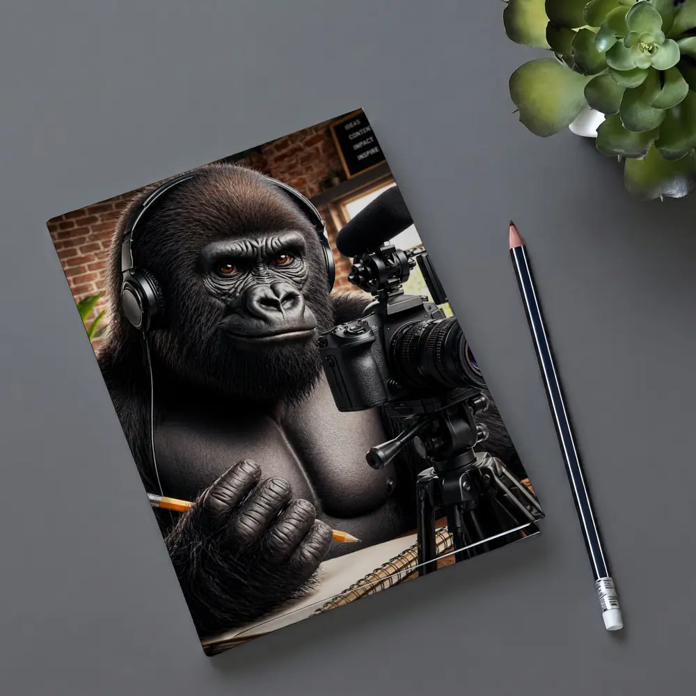 Gorilla Content Creator Studio Desk Setup – Notebooks