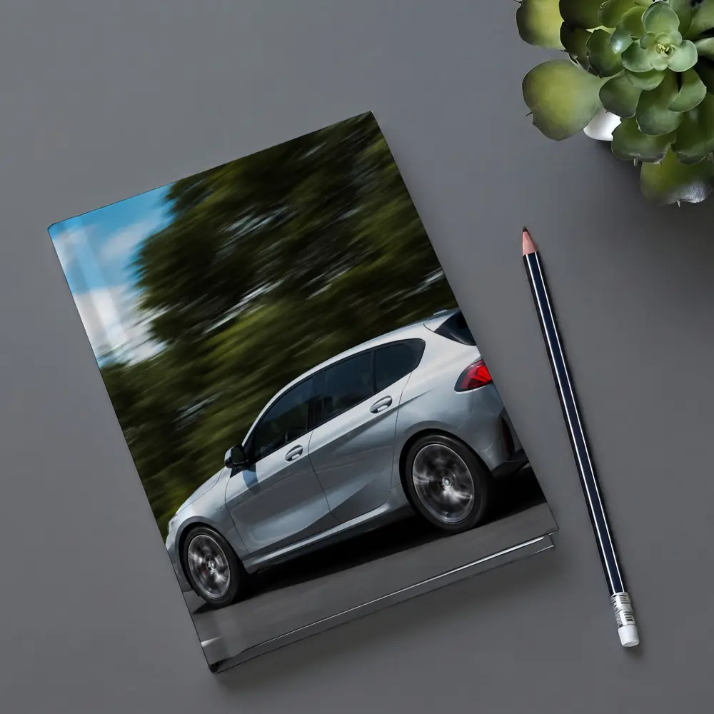 BMW 1 Series Hatchback Speeding On Road – Notebooks