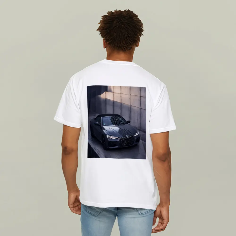 BMW 4 Series Convertible Gray Concrete Wall – T-Shirts