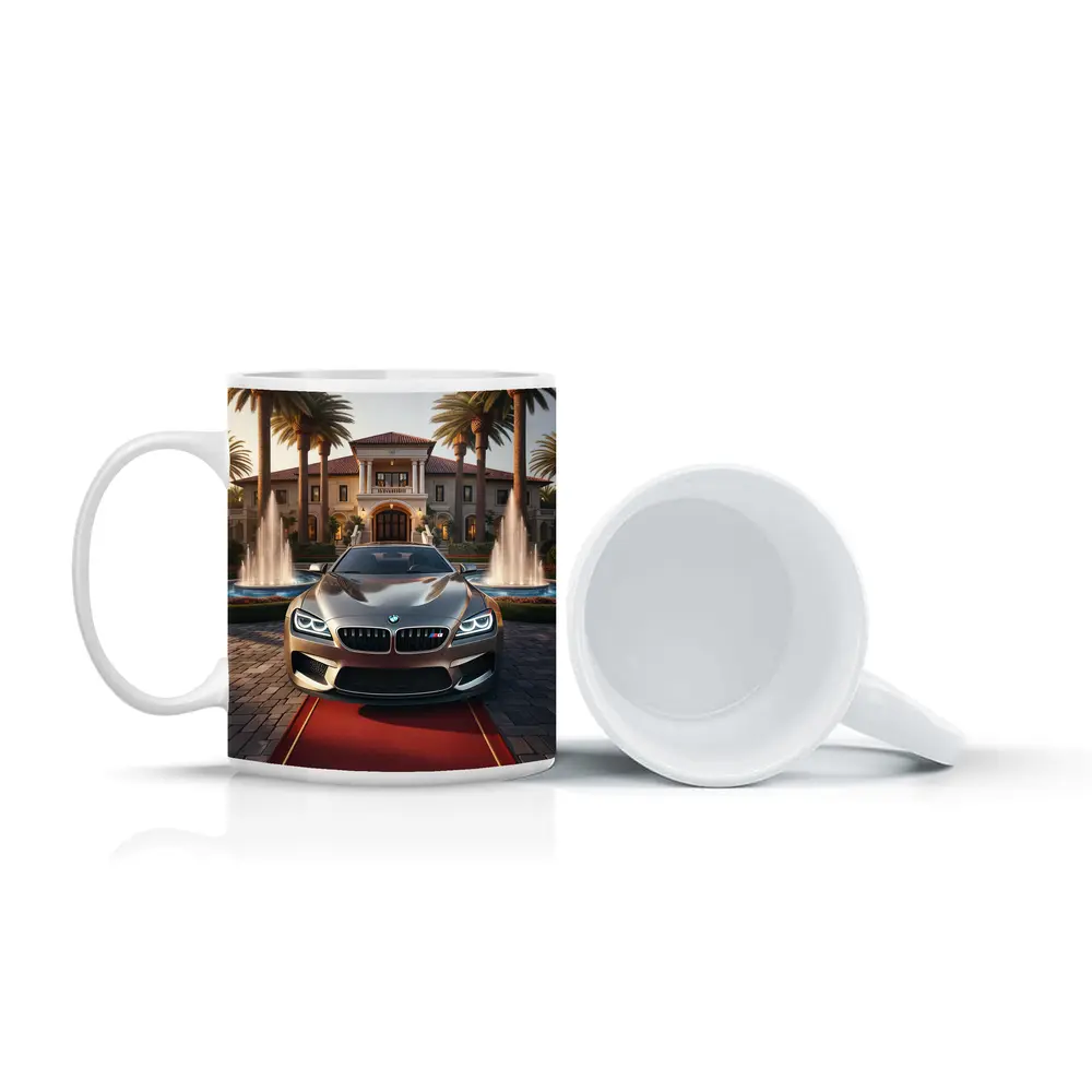 BMW M6 Gran Coupe Mansion Red Carpet – Mugs