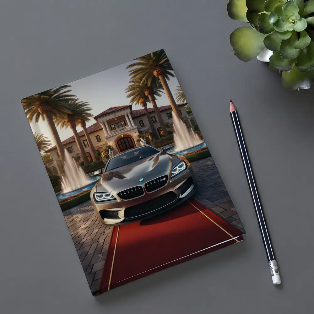 BMW M6 Gran Coupe Mansion Red Carpet – Notebooks