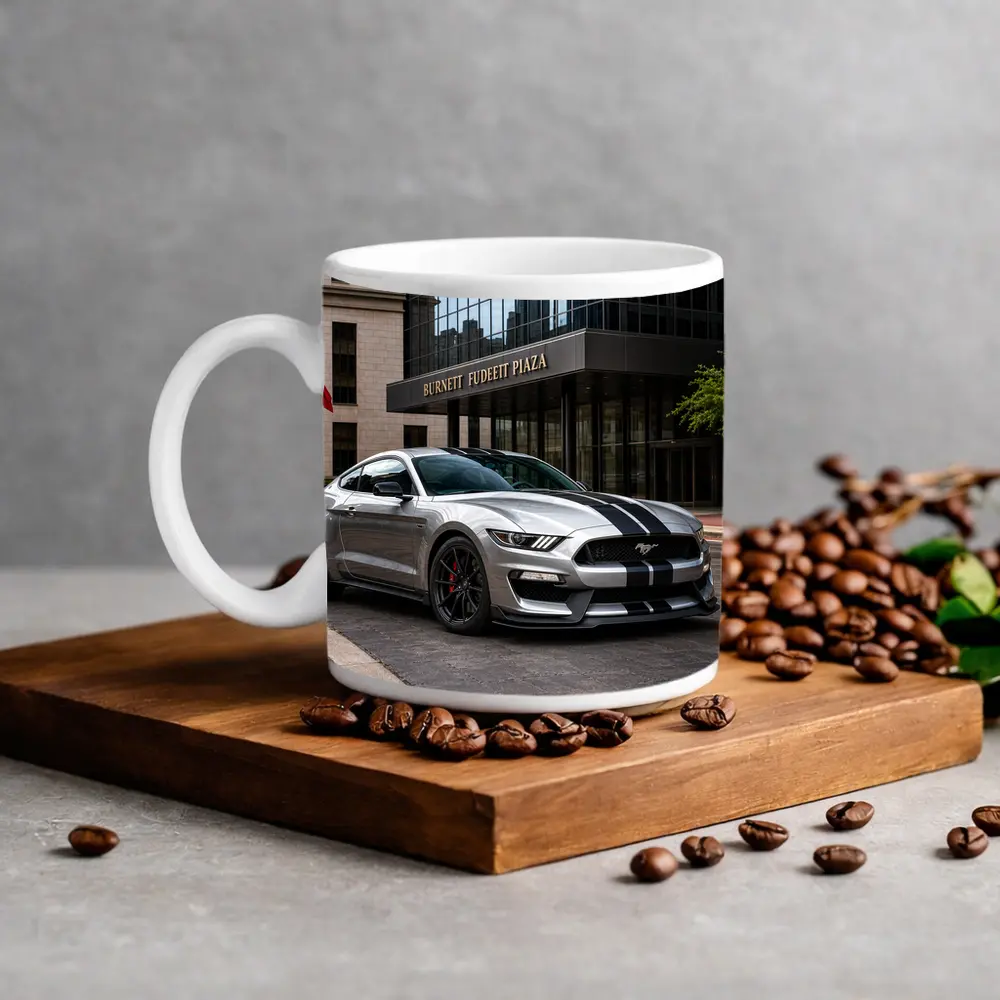 Ford Mustang Shelby GT500 Dallas City Street – Mugs