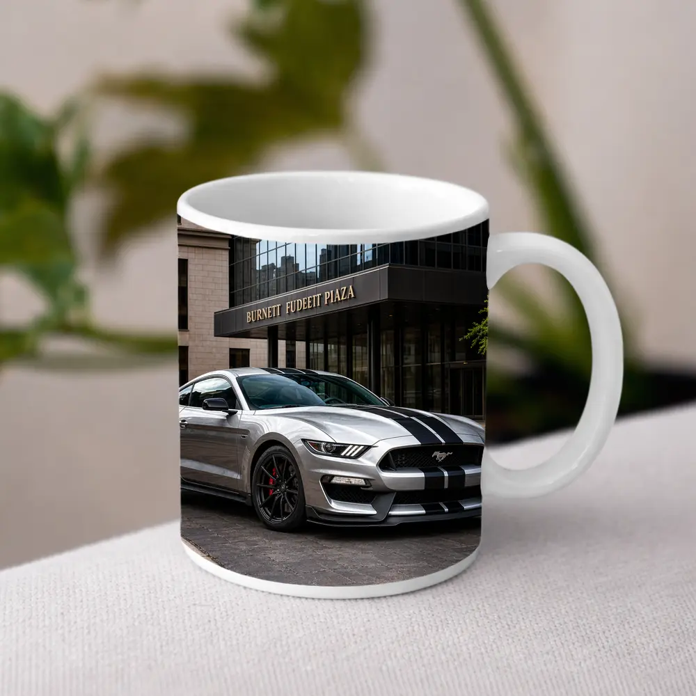 Ford Mustang Shelby GT500 Dallas City Street – Mugs