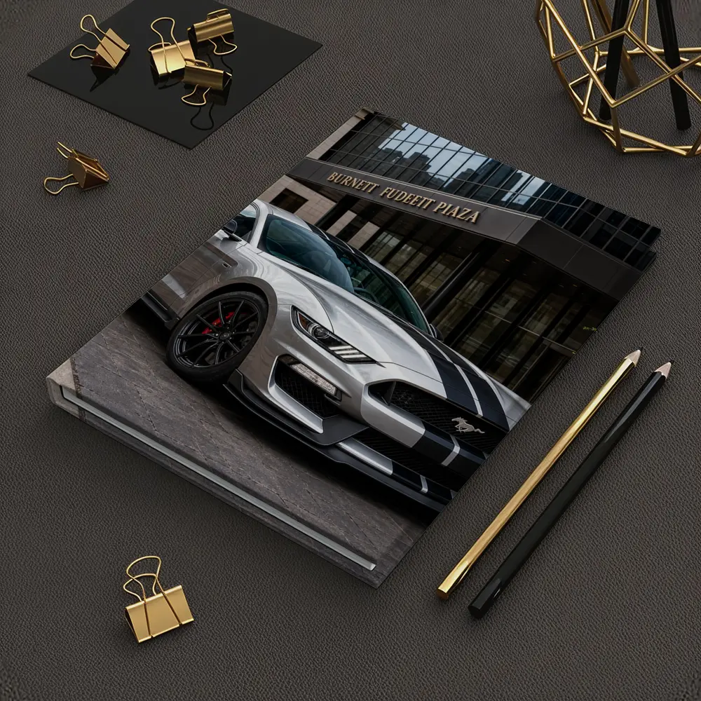 Ford Mustang Shelby GT500 Dallas City Street – Notebooks