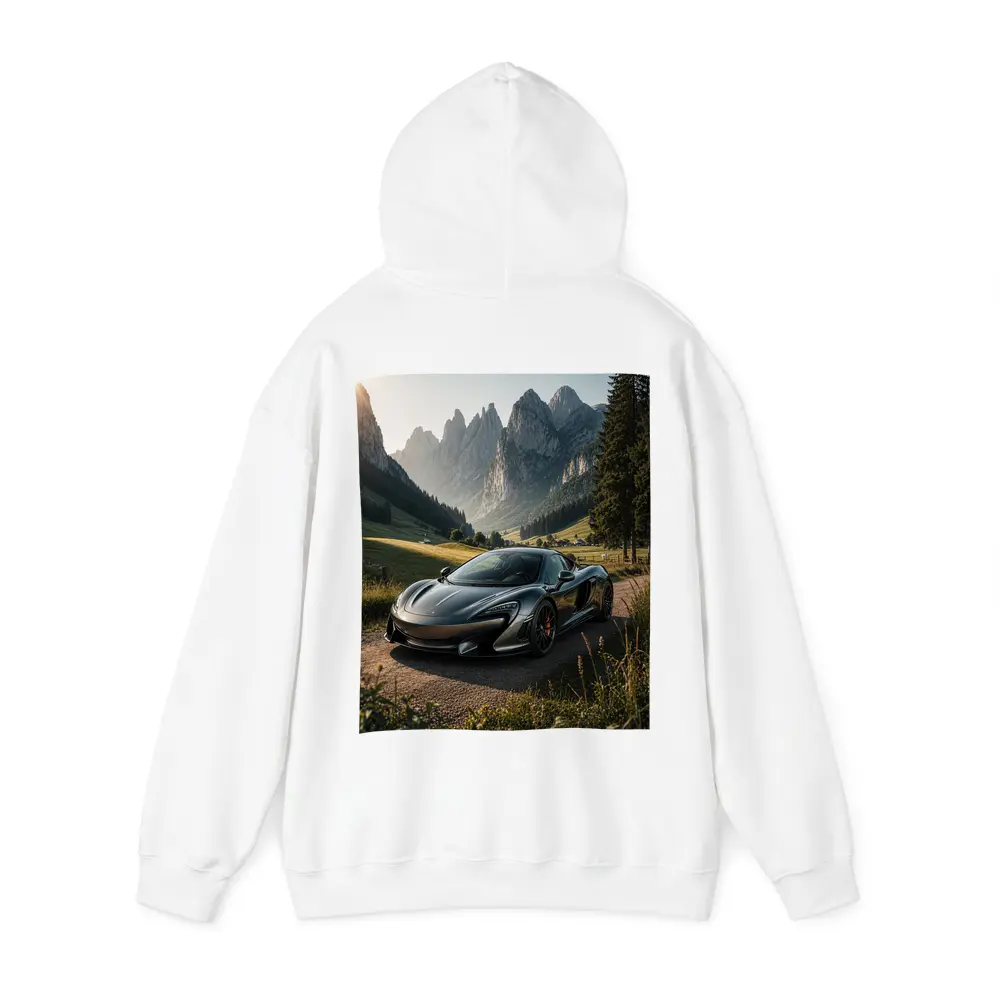 McLaren 570S Gray Supercar Mountain Valley – Hoodies