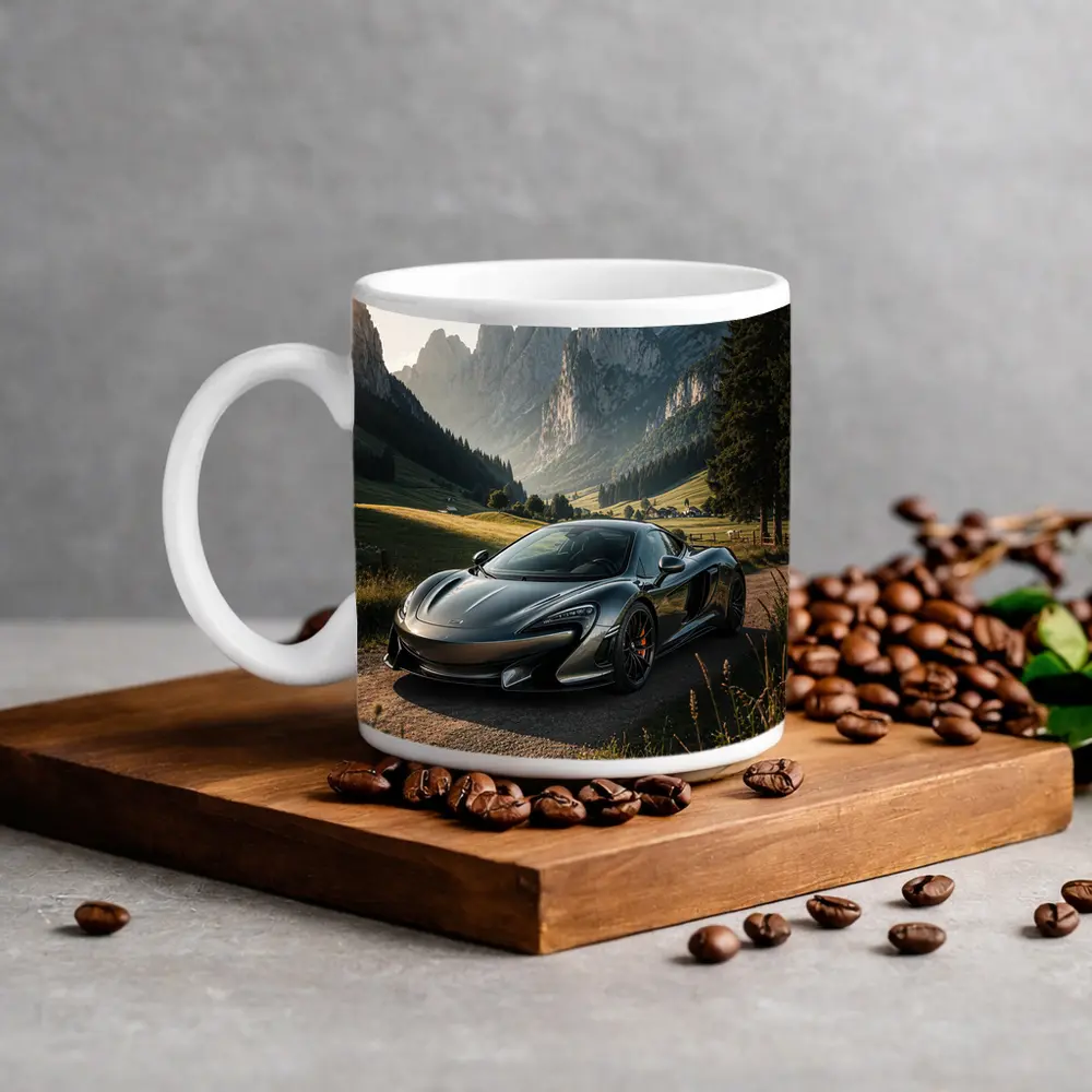 McLaren 570S Gray Supercar Mountain Valley – Mugs