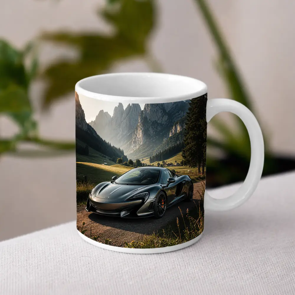 McLaren 570S Gray Supercar Mountain Valley – Mugs