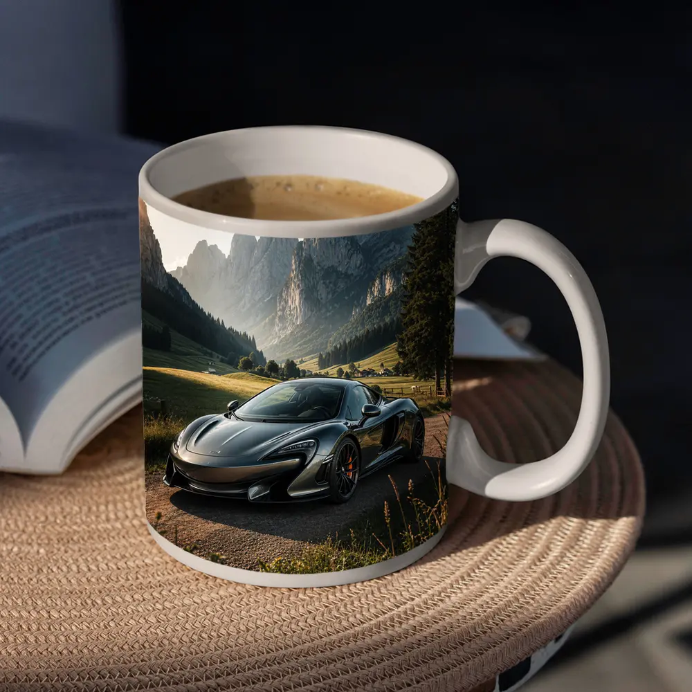 McLaren 570S Gray Supercar Mountain Valley – Mugs
