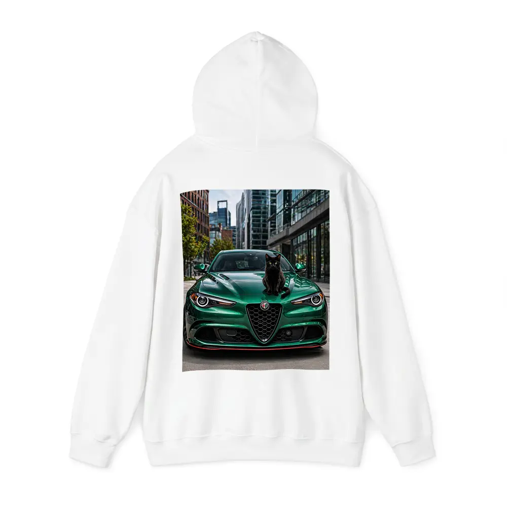 Alfa Romeo Giulia Black Cat City Street – Hoodies