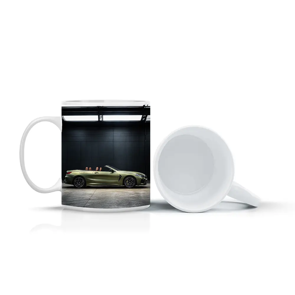 BMW M8 Convertible Olive Green Dark Studio – Mugs