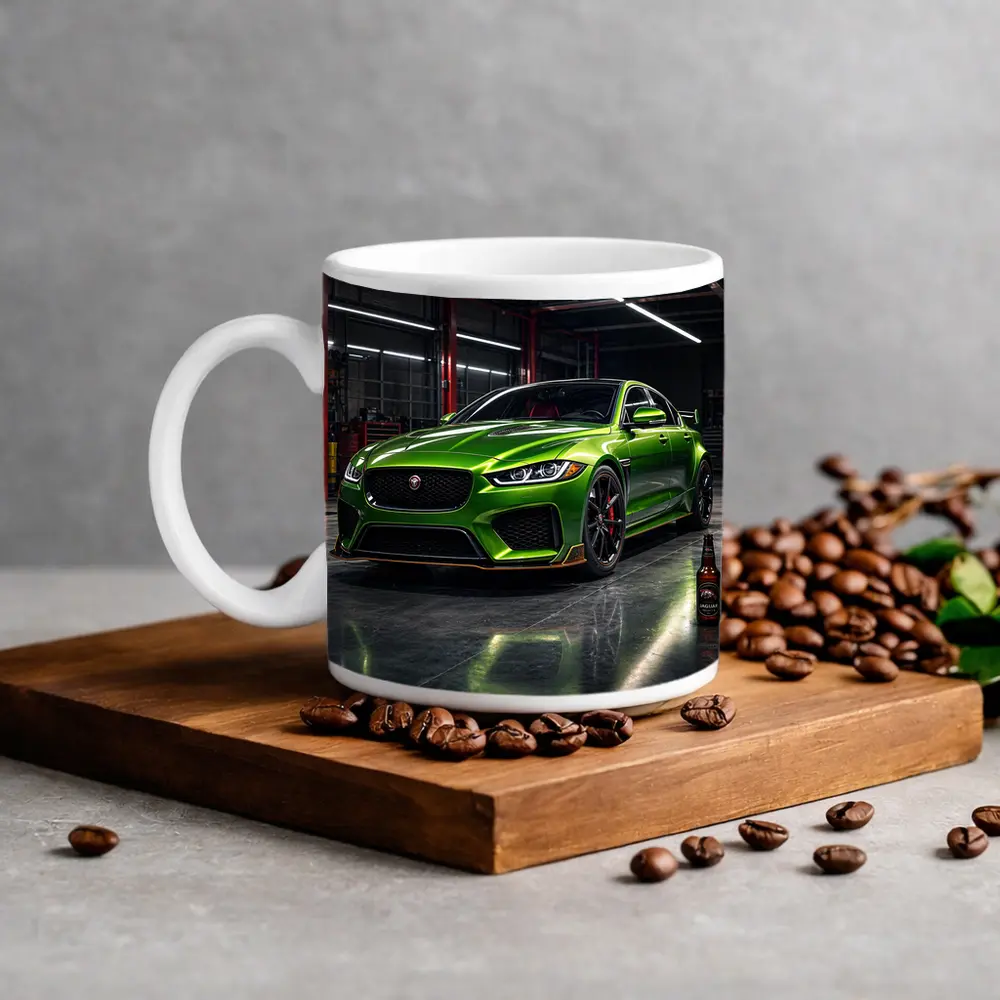 Jaguar XE SV Project Eight Green Garage – Mugs