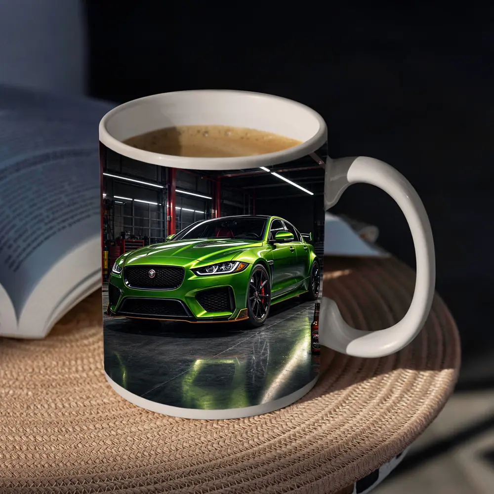 Jaguar XE SV Project Eight Green Garage – Mugs