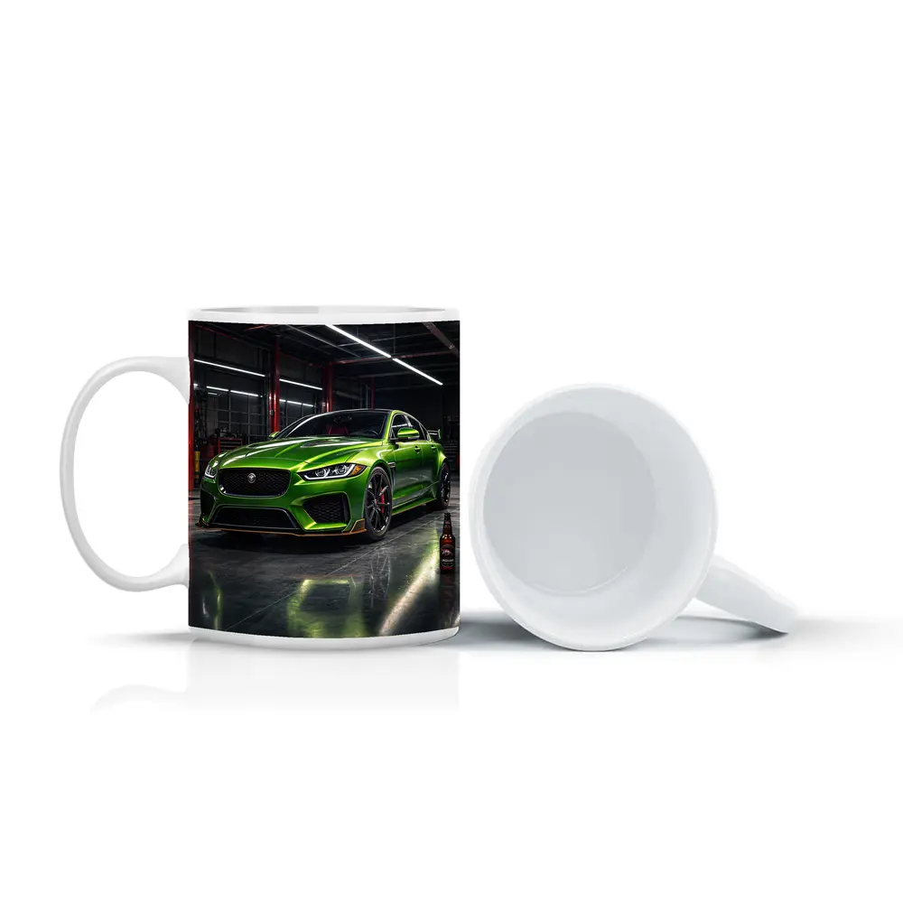 Jaguar XE SV Project Eight Green Garage – Mugs