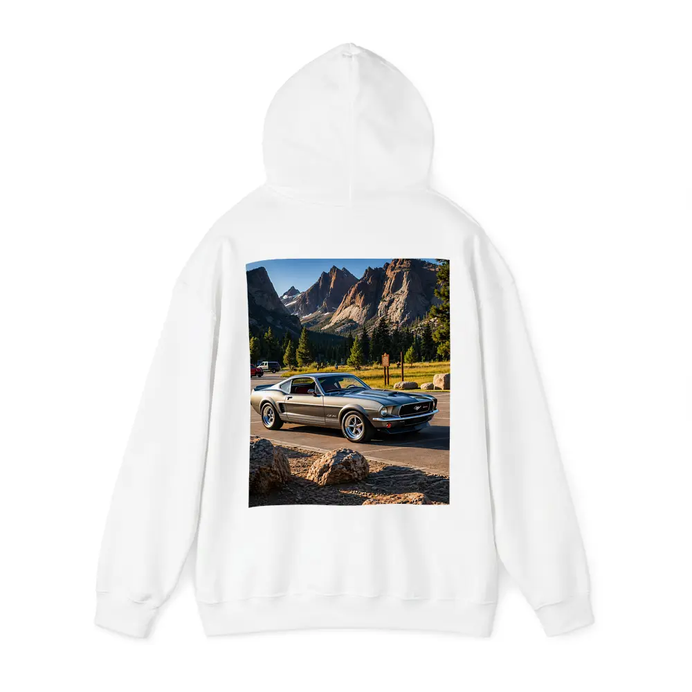 Ford Mustang Mach One Mountain Park Setting – Hoodies