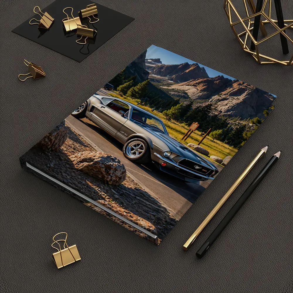 Ford Mustang Mach One Mountain Park Setting – Notebooks