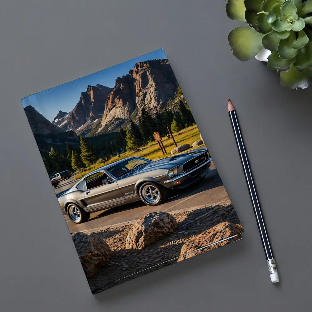 Ford Mustang Mach One Mountain Park Setting – Notebooks