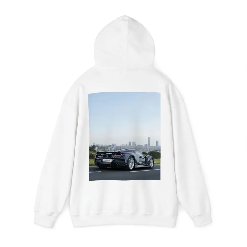 Hennessey Venom F5 Supercar City Skyline – Hoodies