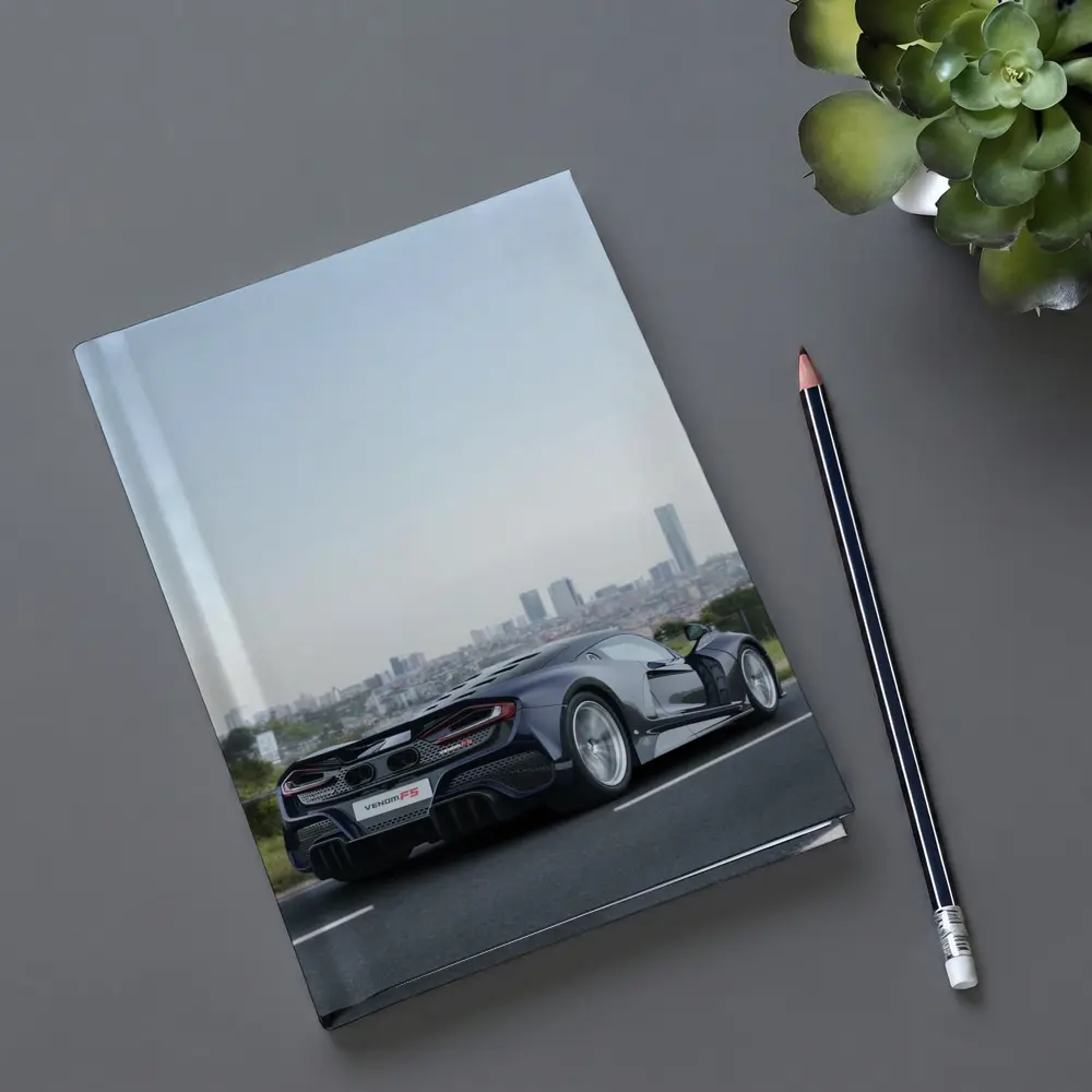 Hennessey Venom F5 Supercar City Skyline – Notebooks