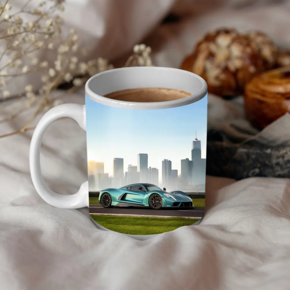 Hennessey Venom F5 City Skyline Track – Mugs