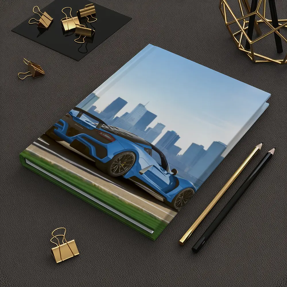 Hennessey Venom F5 Blue City Skyline – Notebooks