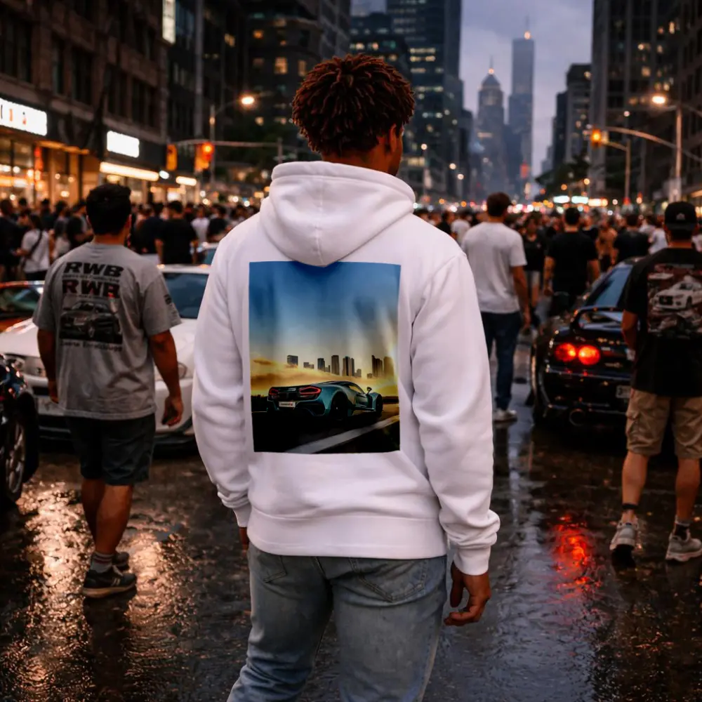 Hennessey Venom F5 City Skyline Track – Hoodies