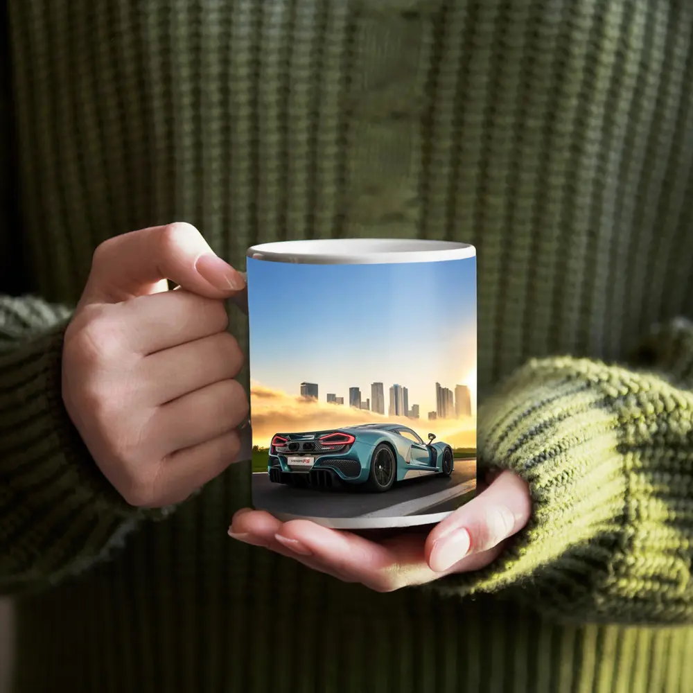 Hennessey Venom F5 City Skyline Track – Mugs