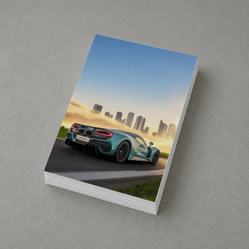 Hennessey Venom F5 City Skyline Track – Postcards