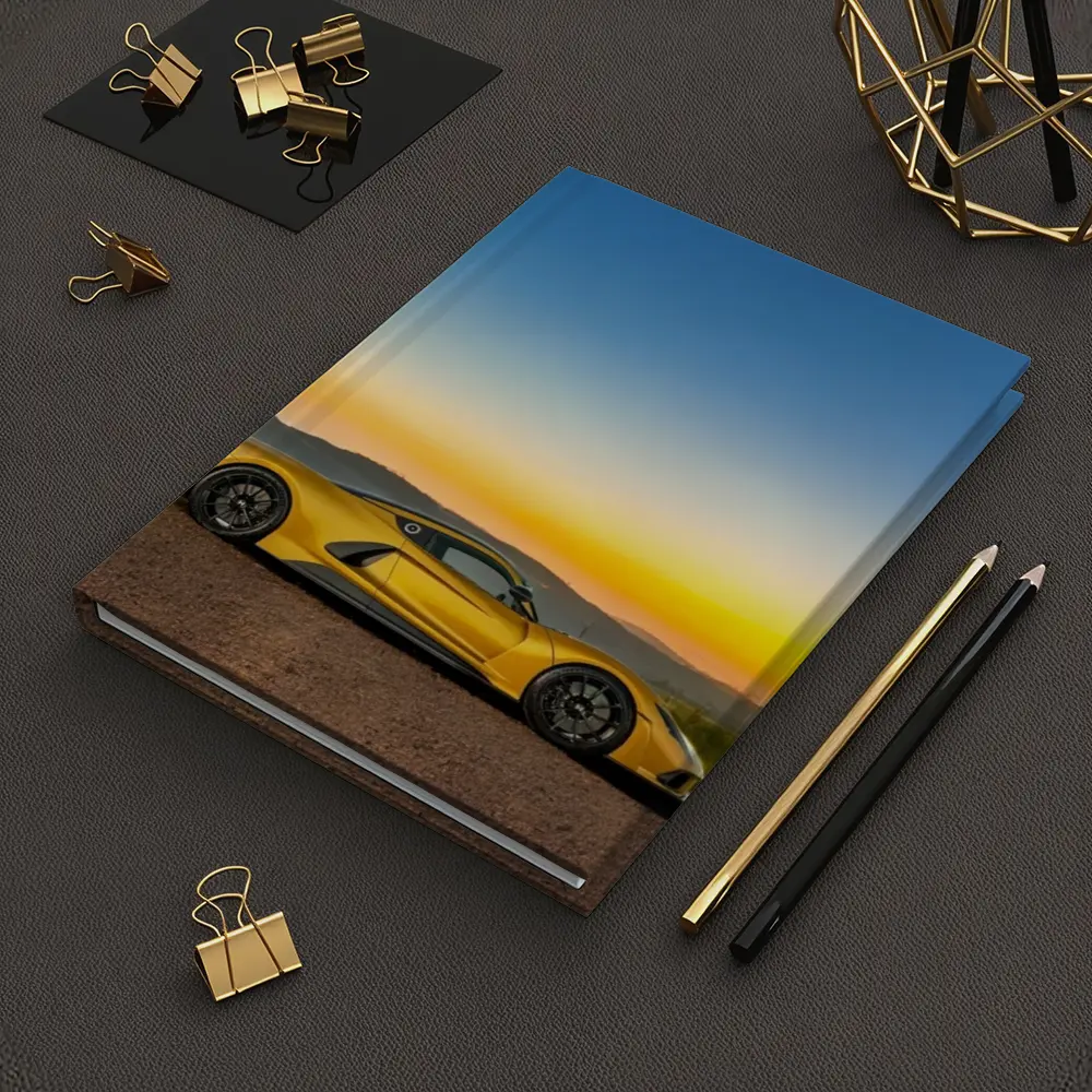 Hennessey Venom F5 Yellow Supercar Sunset – Notebooks