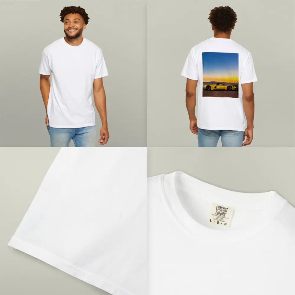 Hennessey Venom F5 Yellow Supercar Sunset – T-Shirts